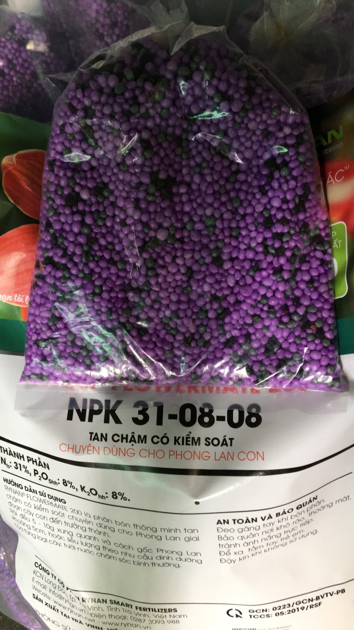 Phân bón Rynan gói 500GR Phân chia từ bao lớn