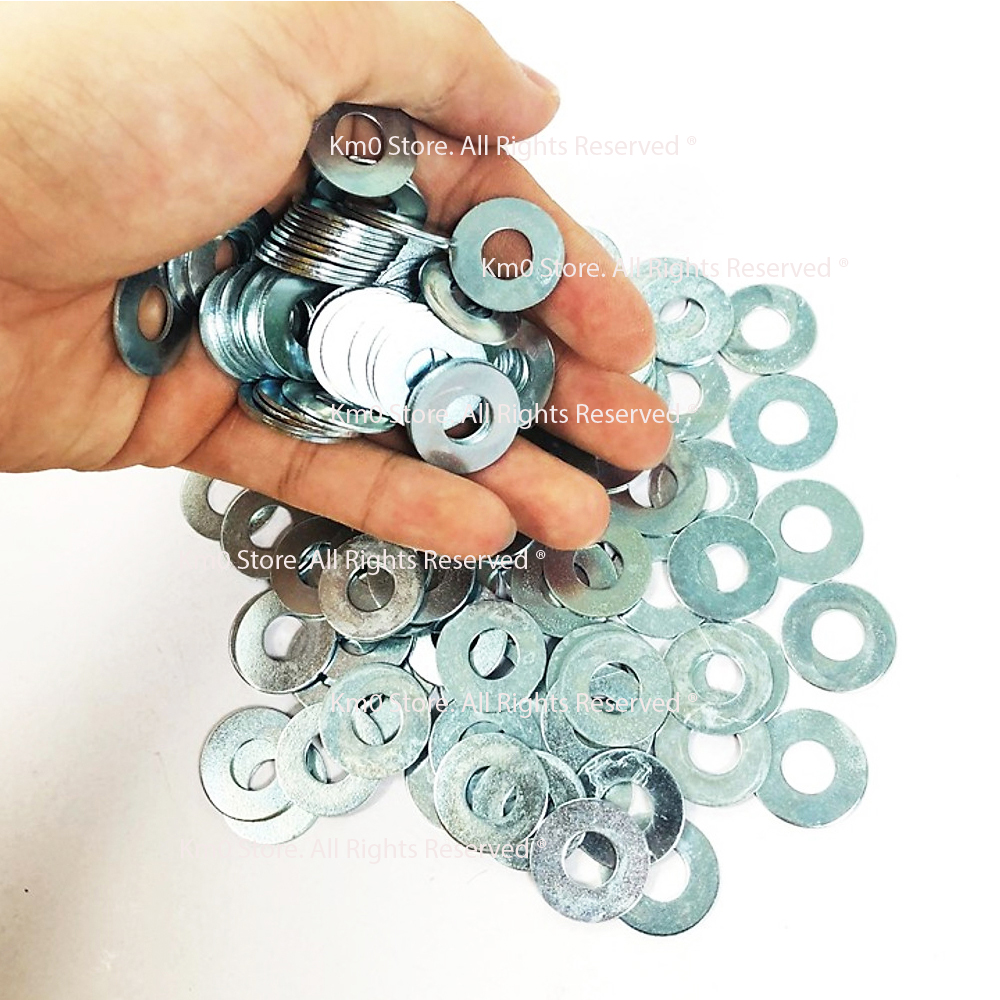 Set 10 Lông Đền Thép Mạ Kẽm Size M12 (12 Li) M113309