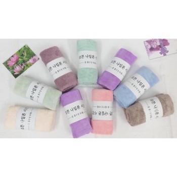 Washcloths Korean soft smooth size 30x50cm