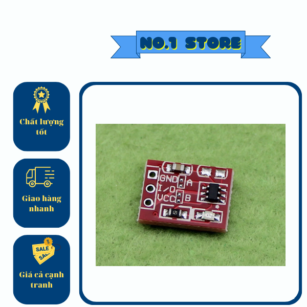 Cảm biến chạm công tắc cảm ứng mini TTP223