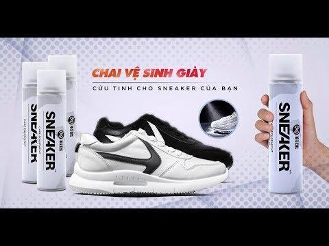 Chai Tẩy Trắng Giày Sneaker Chai Xịt Vệ Sinh Giày Sneaker Cao Cấp Bình Xịt Trắng Giày - Dụng Cụ Vệ Sinh Làm Trắng Giày Hàng Cao Cấp