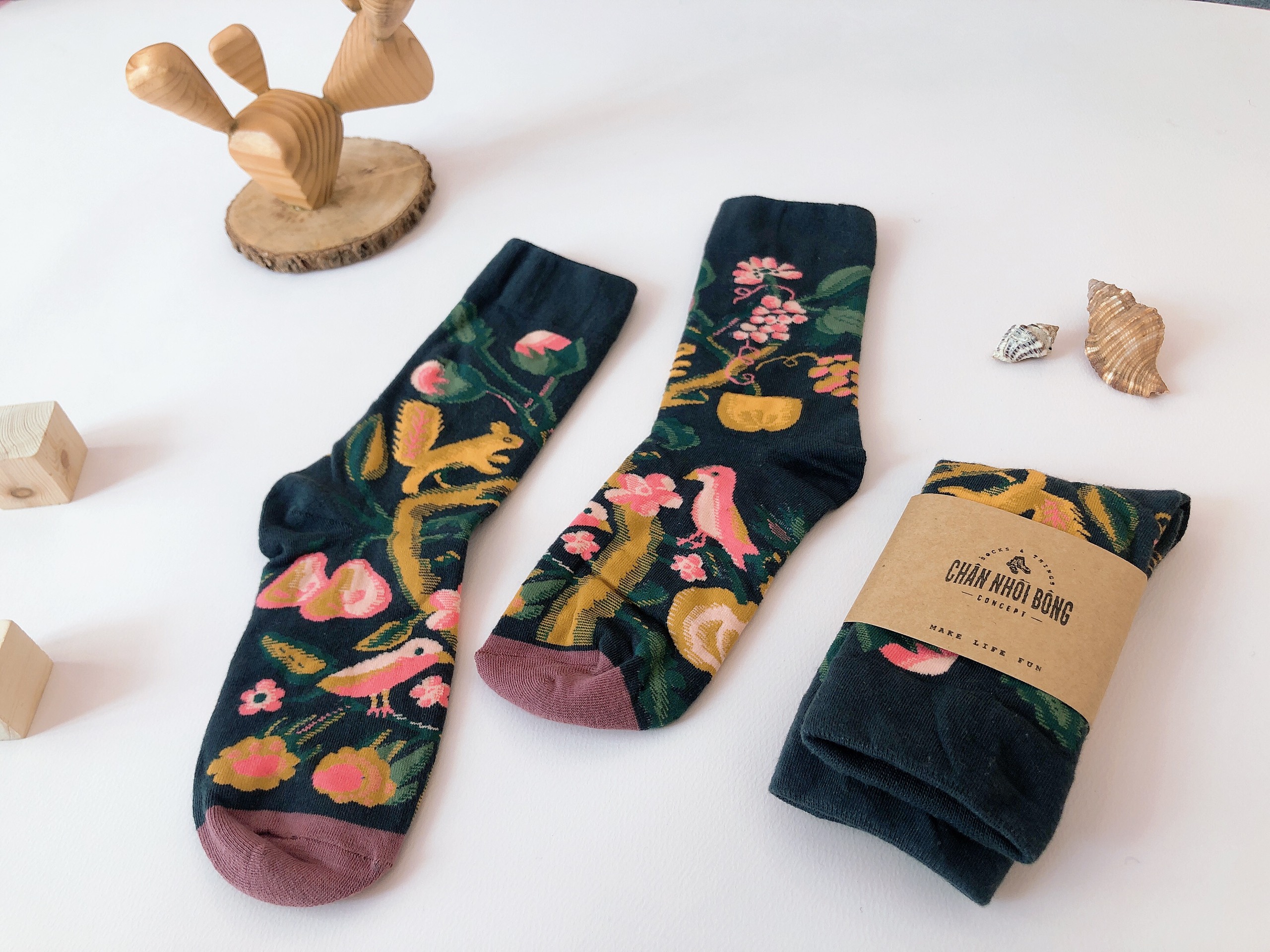 Combo 3 đôi vớ động vật