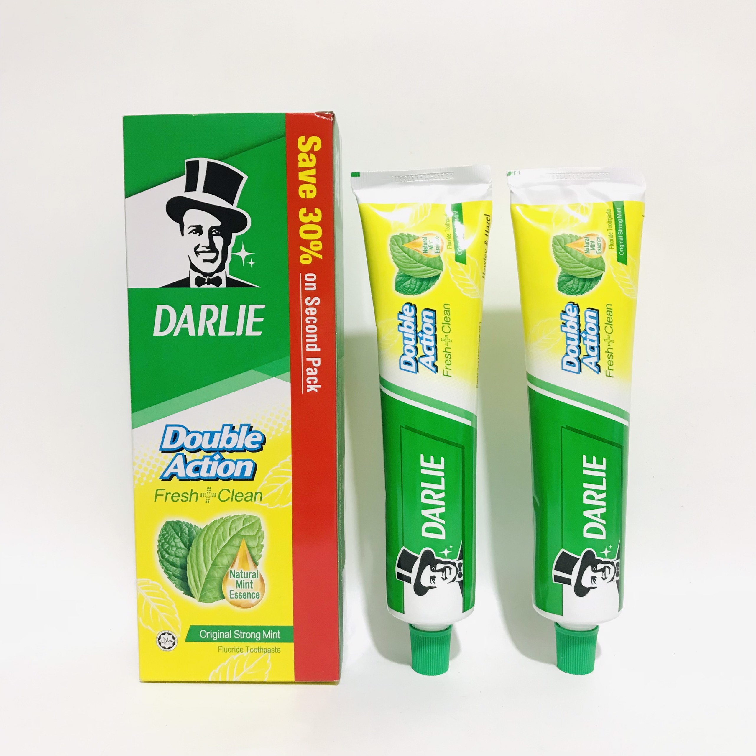 Combo 2 Kem Đánh Răng Darlie Double Action (225g)