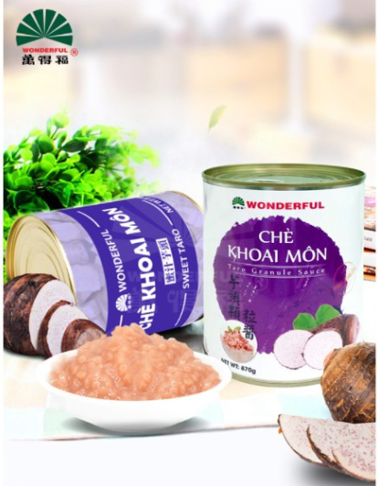 Chè Khoai Môn Wonderful Hộp 850gr