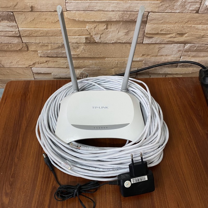 Bảng giá Bộ phát Wifi TPLink 2 râu + Dây mạng 5m, 10m, 15m ...50m - CAT5E xịn Phong Vũ