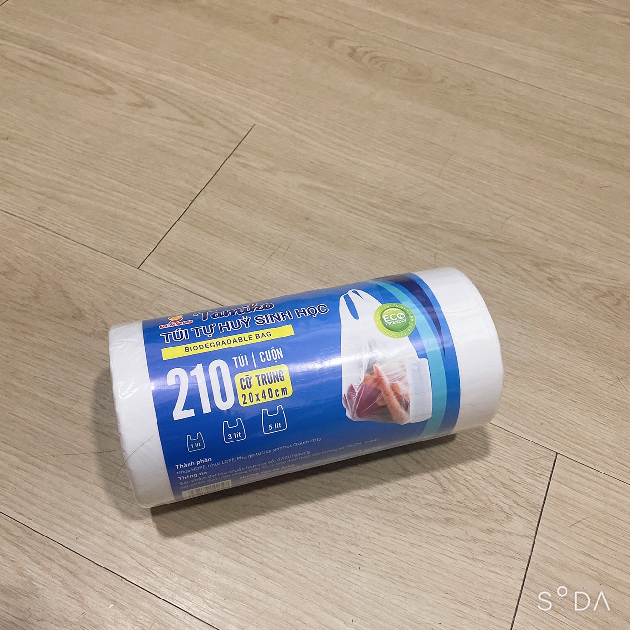 Túi Đựng Thực Phẩm Có Quai - 1kg/Cuộn
