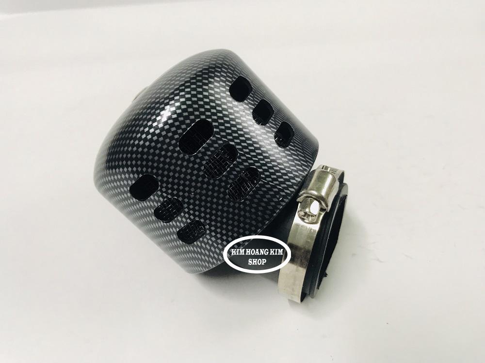Pô E tăng tốc gắn Wave, Dream,Cub (màu Carbon)