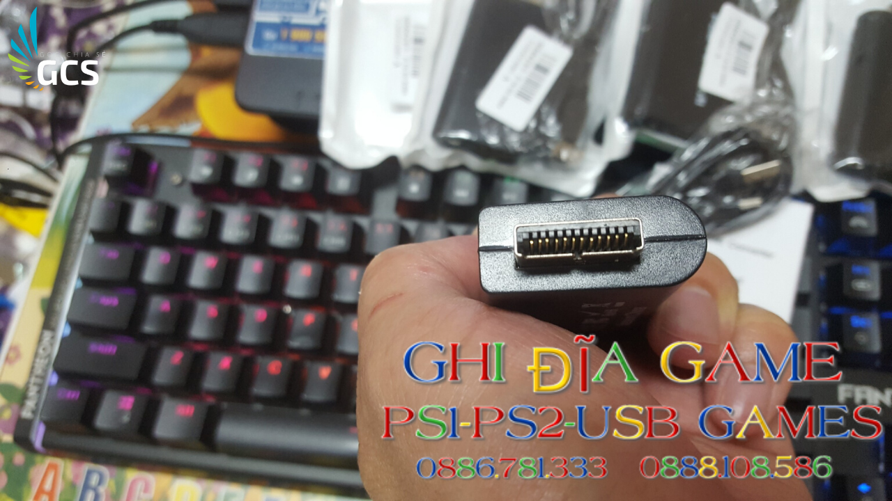 PS2 To HDMI - Cổng Kết Nối HDMI Cho Máy PS2