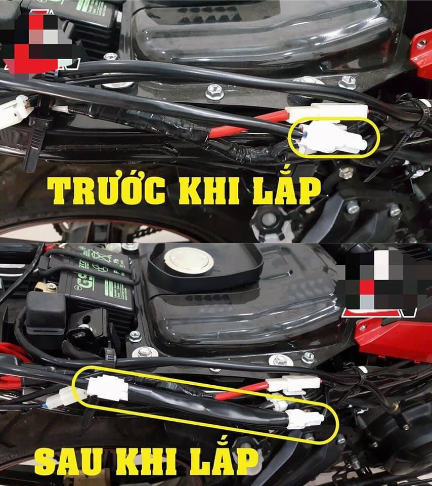 mạch stop f1 4 chế độ. lắp cho xe exciter 150 .