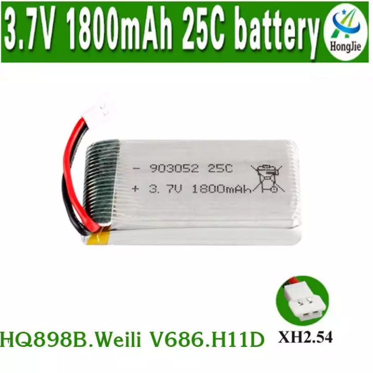 [HCM]pin flycam txd-8s dung lượng 1800mah