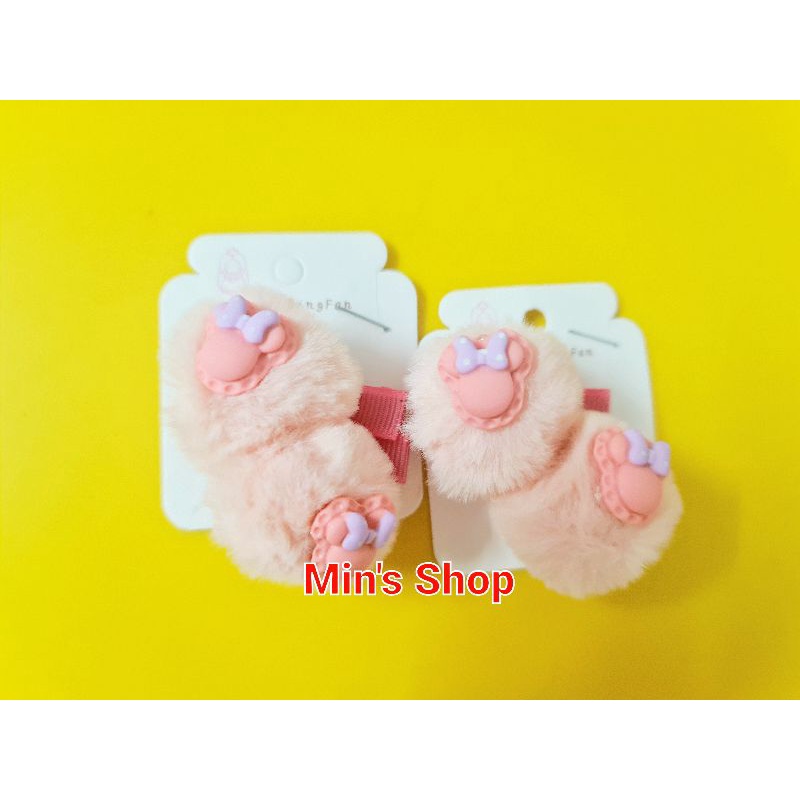 Set 2 kẹp tóc bông đáng yêu