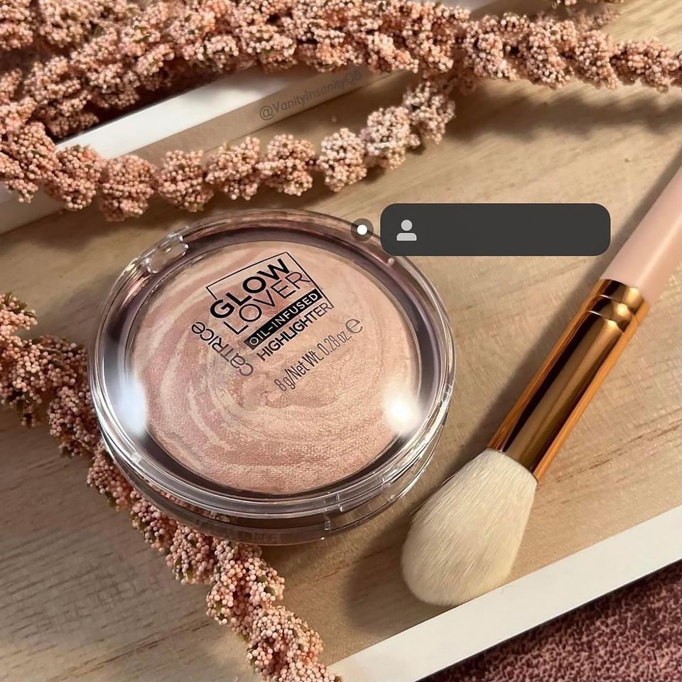 Phấn bắt sáng catrice glow lover oil infused highlighter - 15813