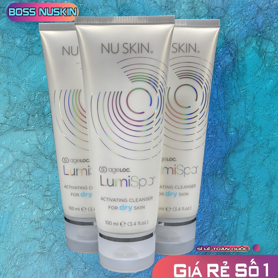 [HCM]Combo 3 Sữa Rửa Mặt Lumispa tặng 1 đầu silicon Lumispa Nuskin
