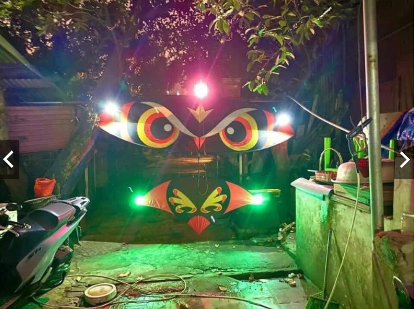 Đèn may bay 5 điểm cảm biến dùng cho diều