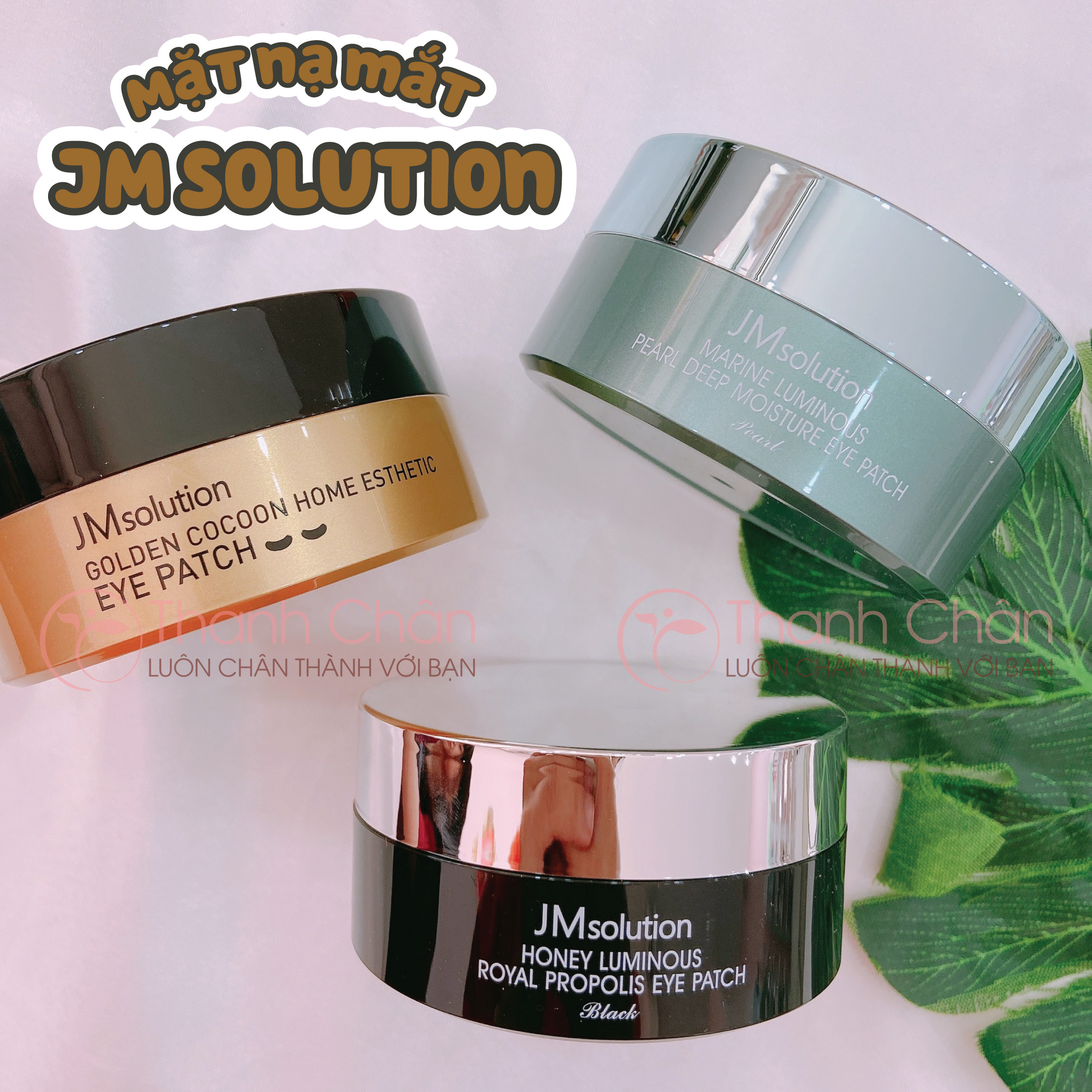 Mặt Nạ Mắt JM Solution Lumious Eye Patch 60 miếng/90g