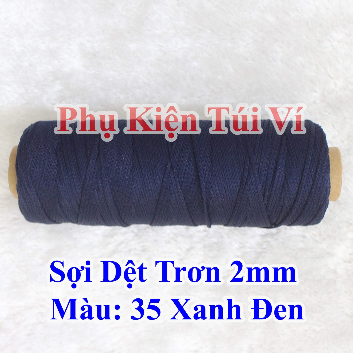 Sợi Dệt Trơn 2mm (Mã màu 01 - 78)