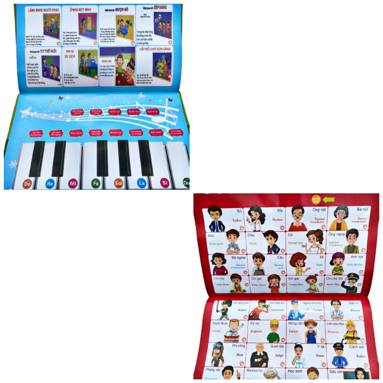 Sách Điện Tử Thông Minh Song Ngữ Cho Bé, Bảng Chữ Cái Điện Tử Thông Minh Song Ngữ - Tin Tin Store