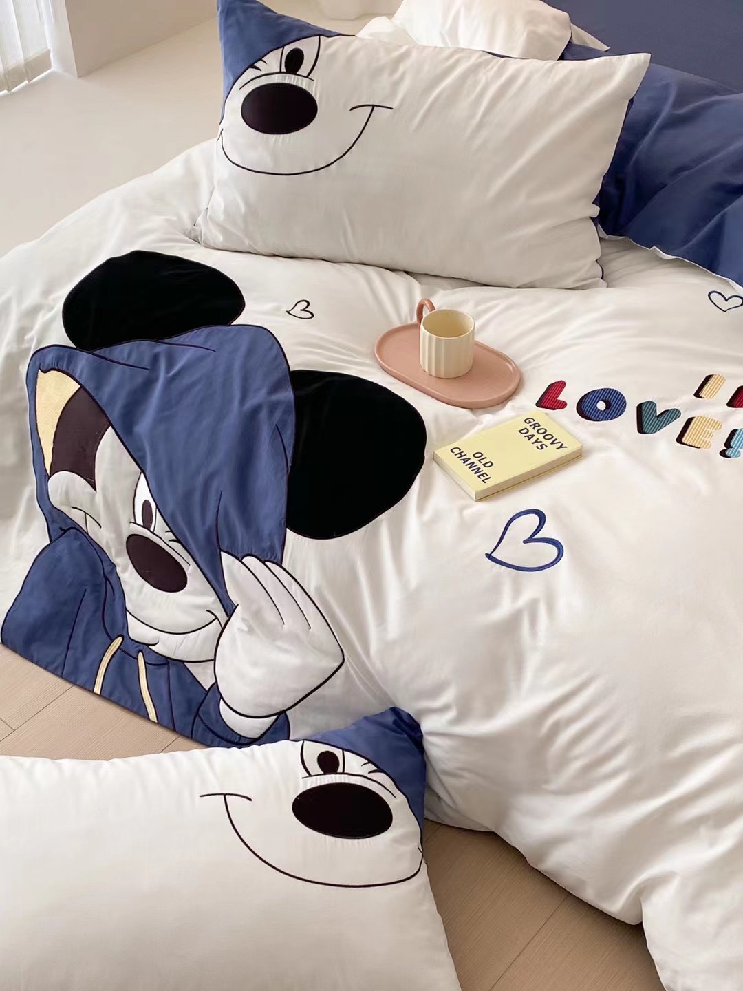Bộ Chăn ga gối cotton line pony