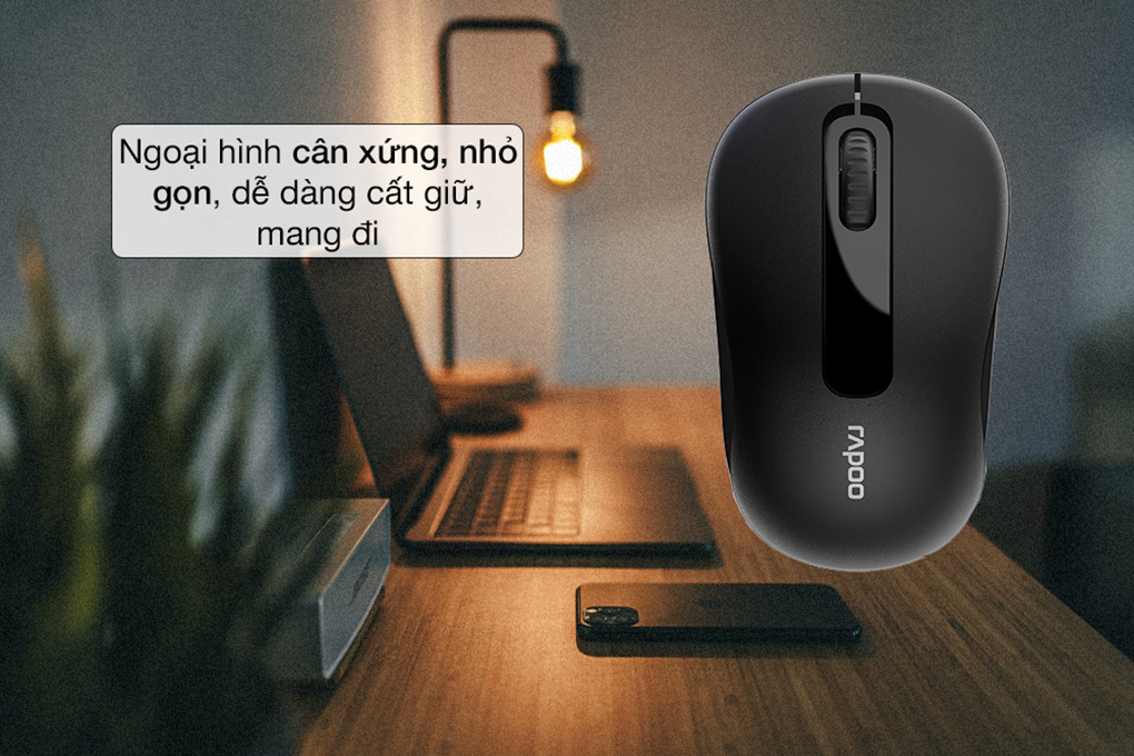 Chuột không dây Rapoo M216 - [HÀNG CHÍNH HÃNG]