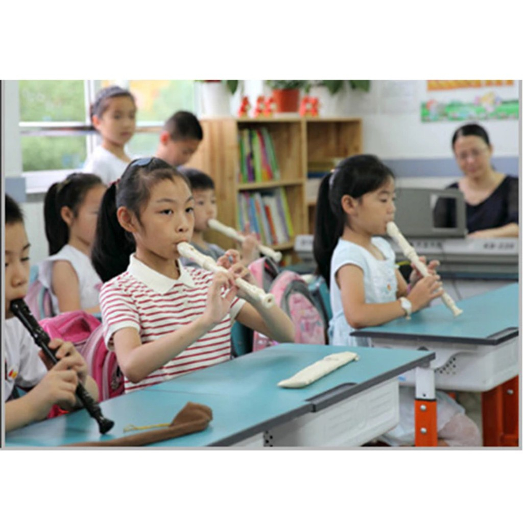 Sáo Recoder 8 lỗ AD 3 khớp + que vệ sinh (Ưu đãi)