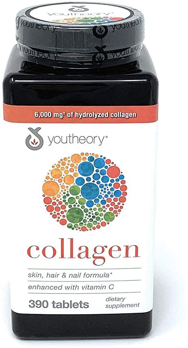 [HCM]Viên bổ sung Collagen youtheory Plus Biotin 390 Tablets