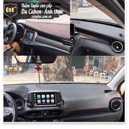 Thảm Phủ Taplo Da Pu Vân Cacbon Tất Cả Các Đời Xe Xe Vios,Cty, Elantra,Xpander,Fadil,I10... - CRV 2018-19 - TAPLO1
