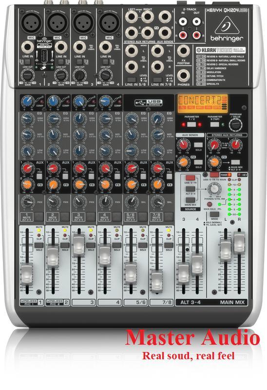 Bộ trộn âm thanh MIXER BEHRINGER QX1204USB
