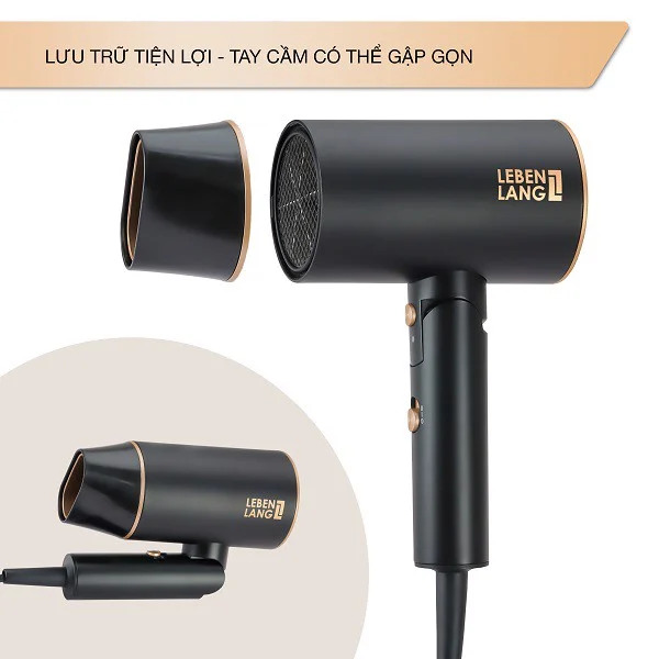 Máy sấy tóc ion LEBENLANG - LBH3088