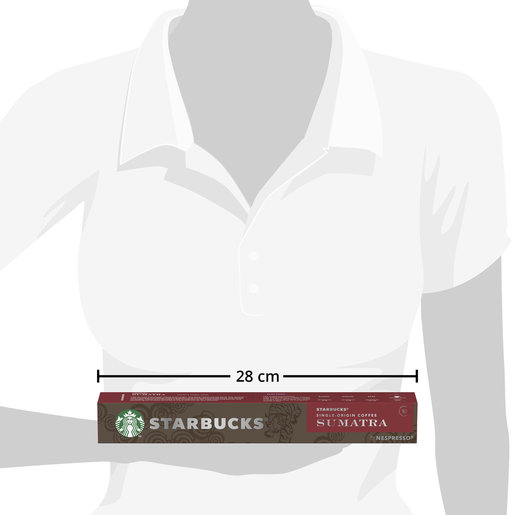 Starbucks® Sumatra by Nespresso® - PACK 40 Capsules, DATE 08/2025