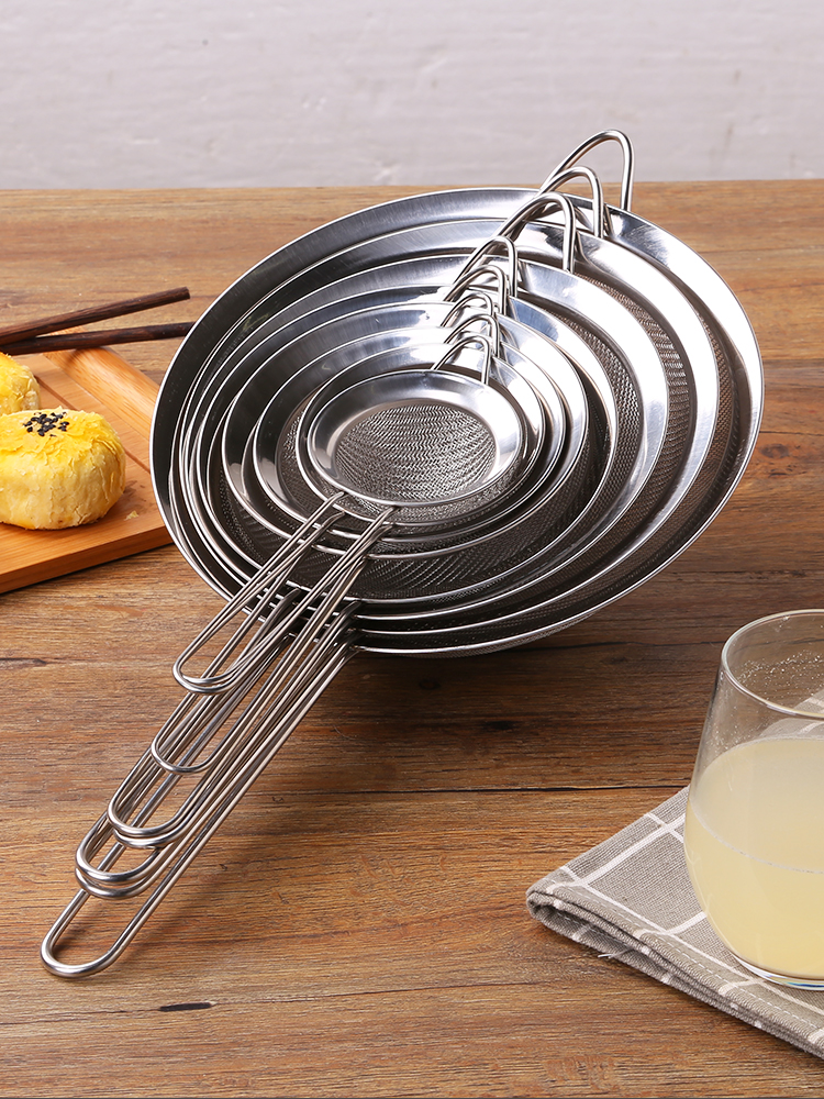Rây lọc cháo cho bé, dụng cụ lọc inox