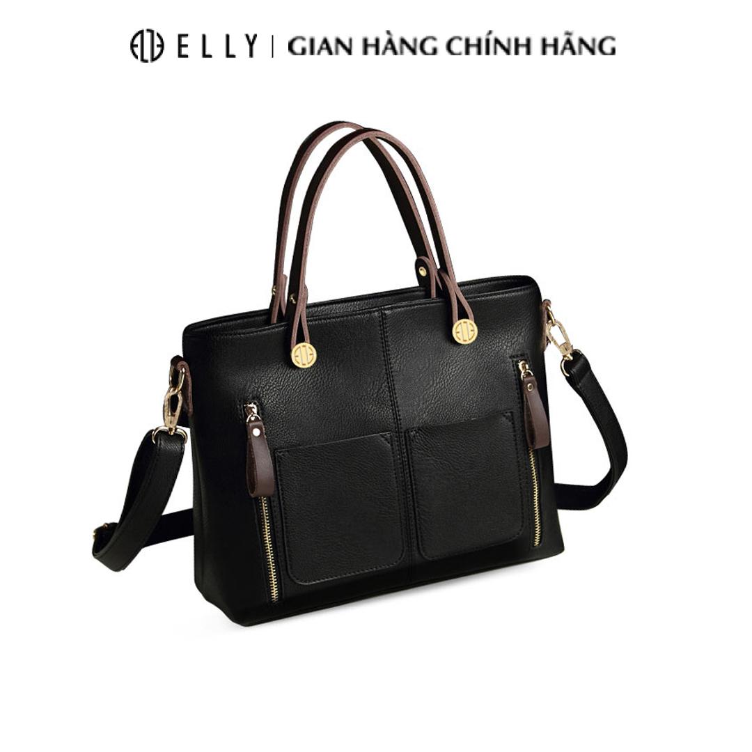 Túi xách nữ thời trang cao cấp ELLY – EL2 đen