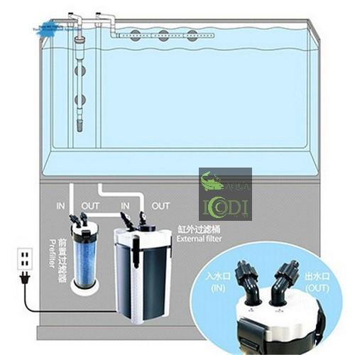 Máy lọc thùng bể cá Atman QZ30