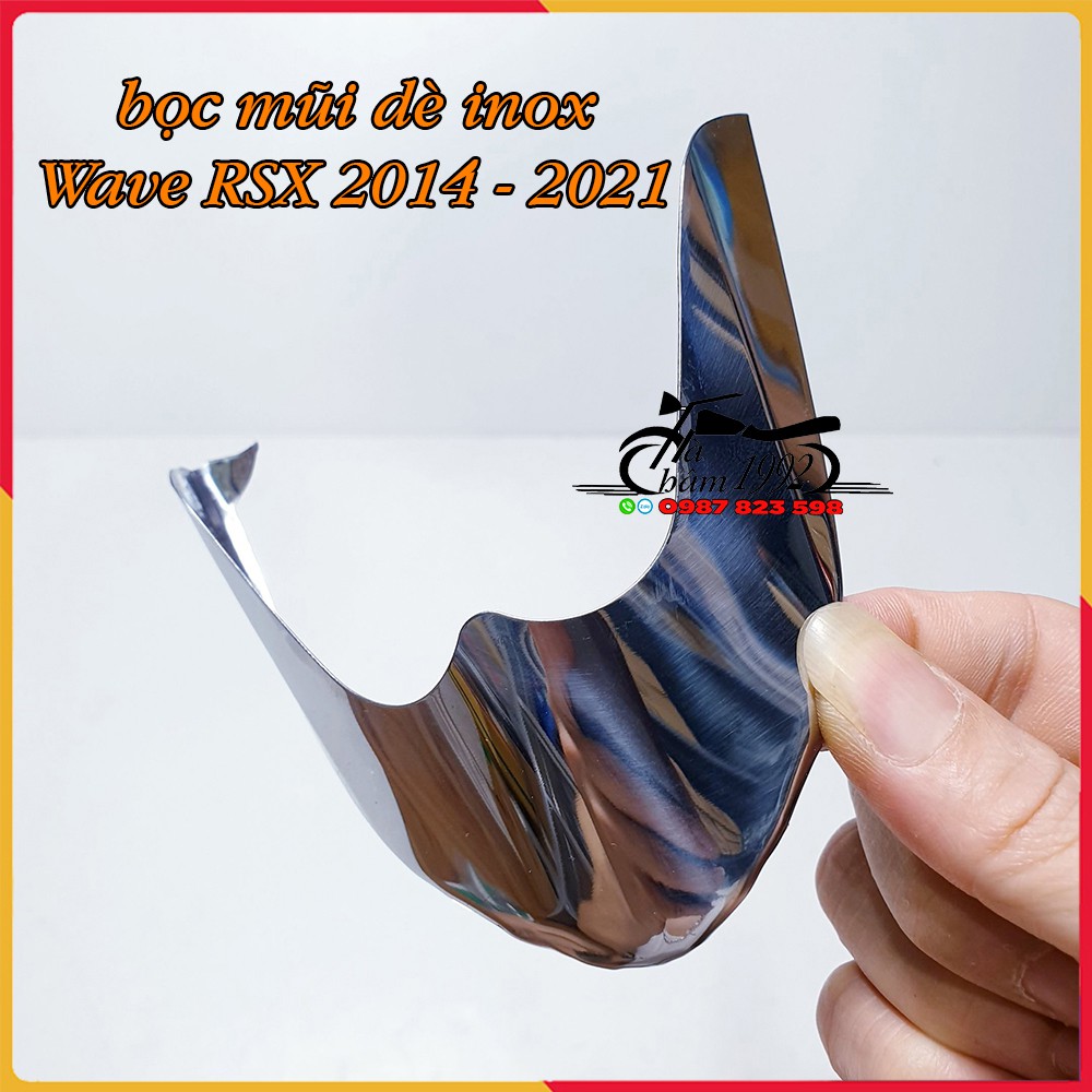Bọc Mũi Dè iNox Wave Rsx 2014 - 2021 ( giá 1 cặp)