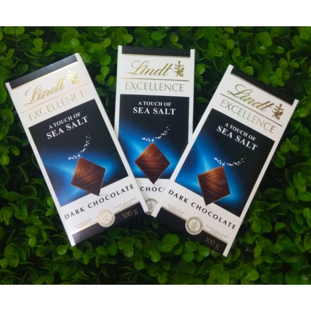 Sô cô la Lindt Excellence vị muối biển 100g