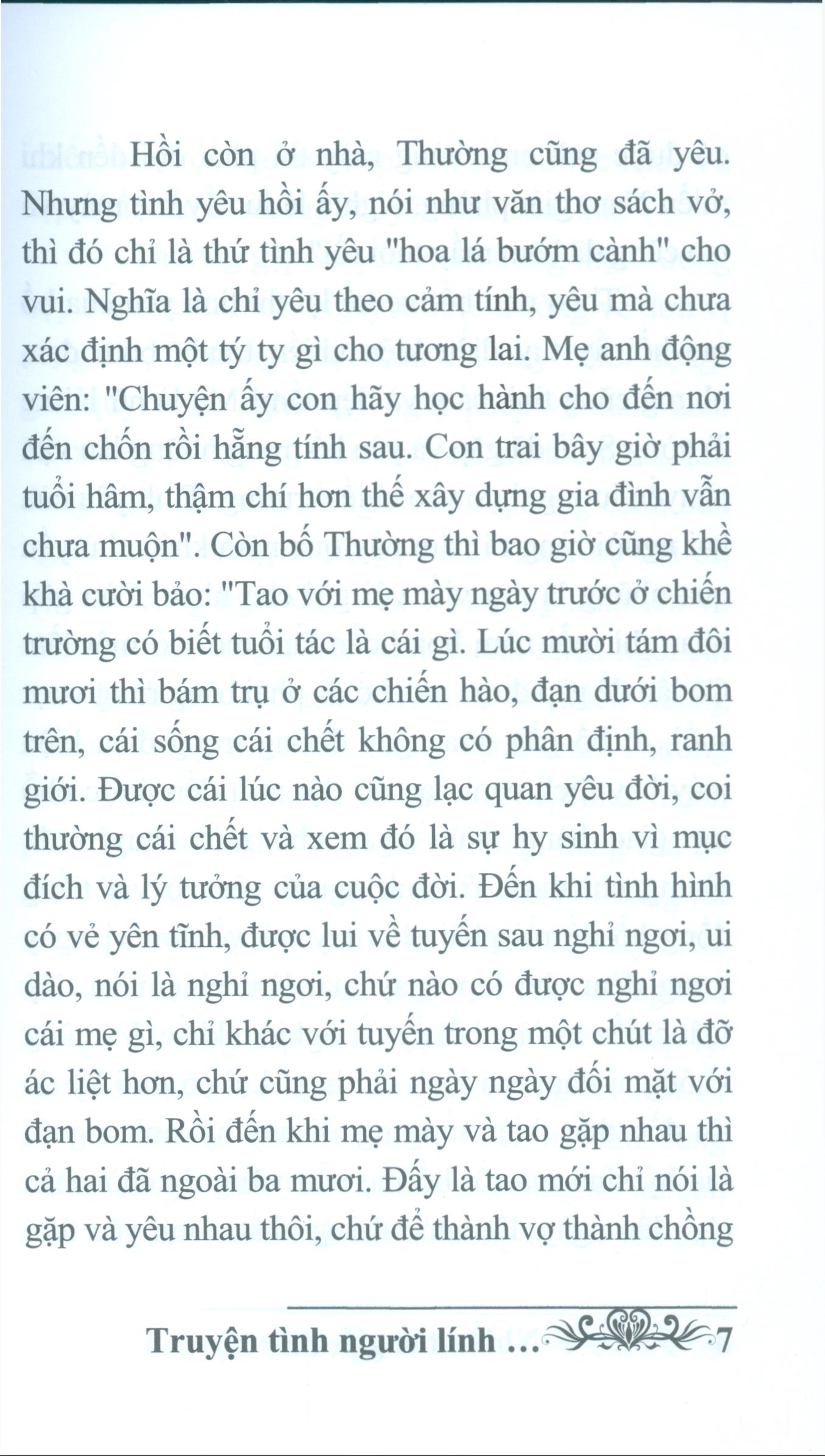 Chuyện Tình Người Lính Trường Sơn