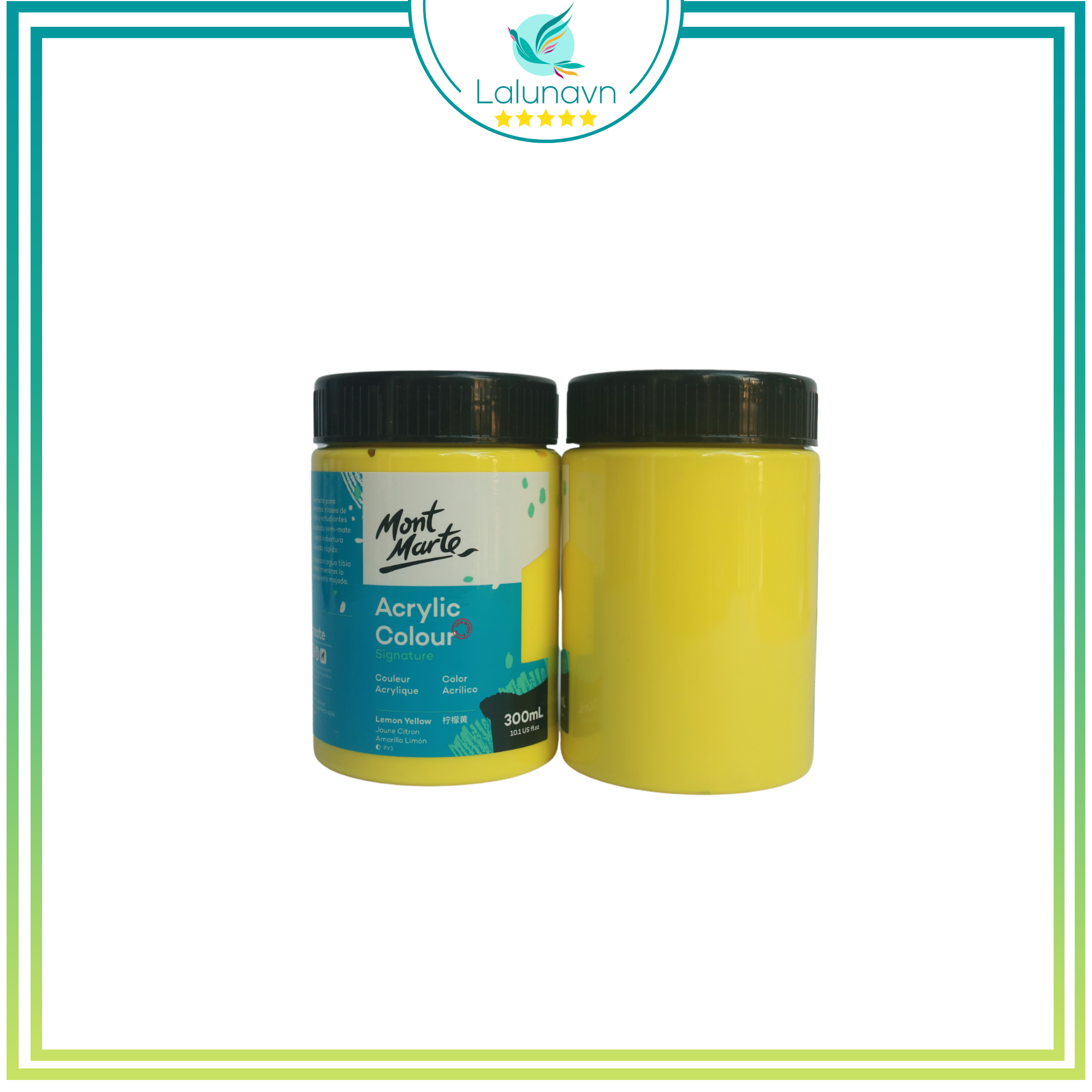 Màu acrylic 3D 300ML Mont Marte cao cấp của ÚC màu vẽ nhiều chất liệu - B91
