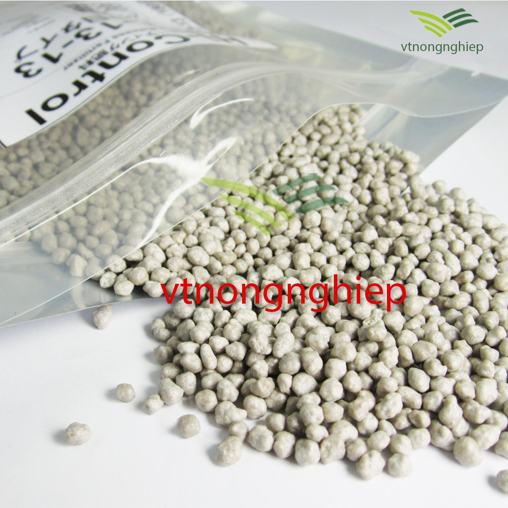 Phân chì tan chậm Nhật Bản Hi-Control, npk 14-13-13, túi 500(g)