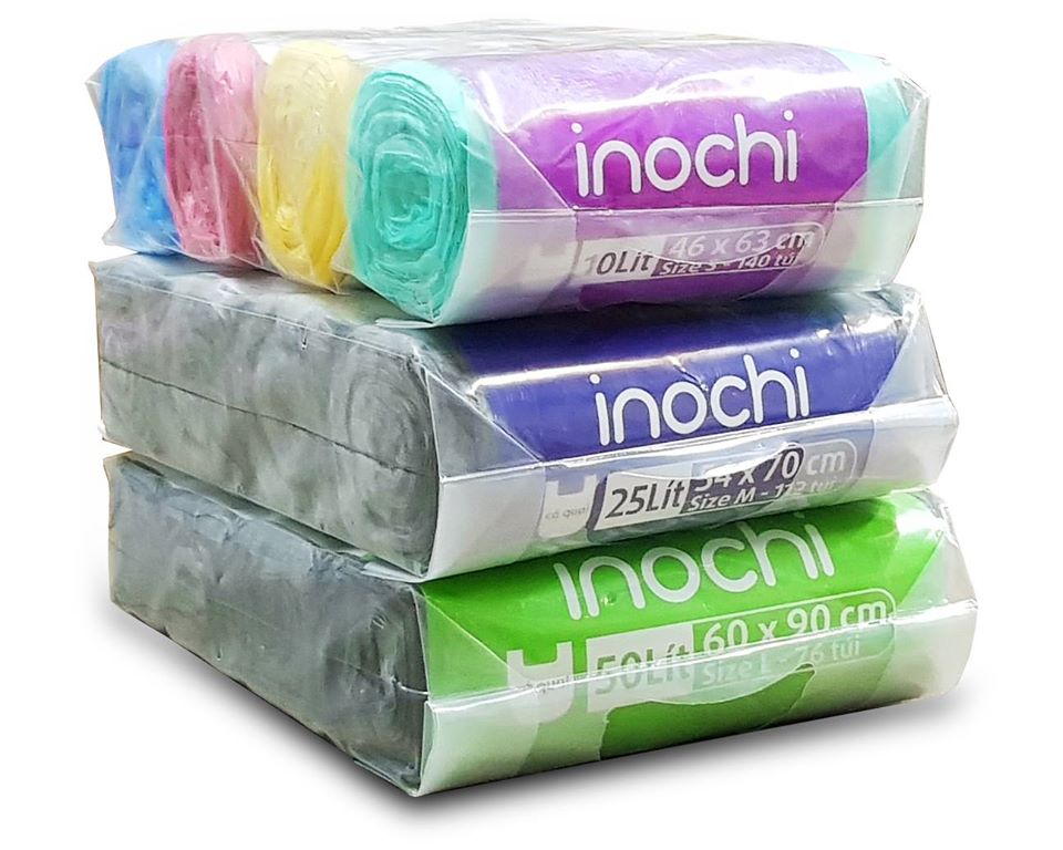 Túi rác - túi rác đen - túi đựng rác - túi đen - túi thùng rác - túi bọc rác - bịch rác - bịch đựng rác - cuộn túi rác - cuộn rác - bịch túi rác - bịch túi đựng rác - bịch rác inochi - túi rác inochi - inocho - túi inochi - inochi