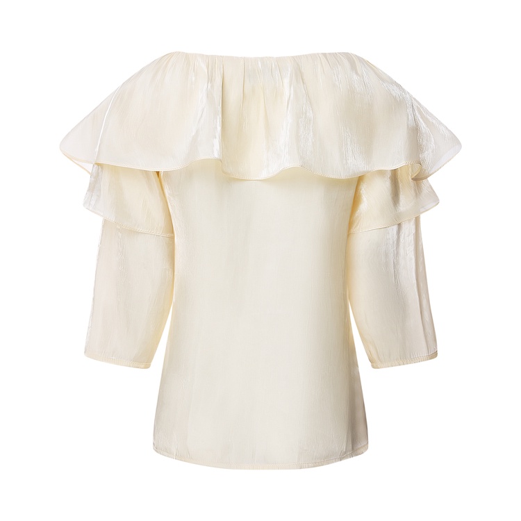 DOTTIE PREMIUM - Áo Ruffled Top T0118