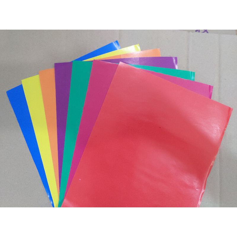 Set 3 Xấp Giấy Thủ Công Thường (Không Có Keo Sẵn)