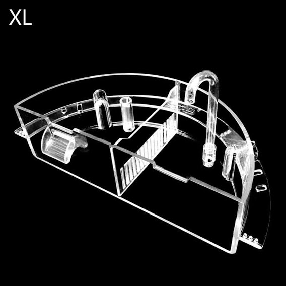 Hộp lọc acrylic cho bể cá tròn