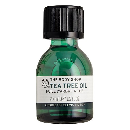 Tinh dầu tràm trà trị mụn tea tree oil thebodyshop 20ml - tea20
