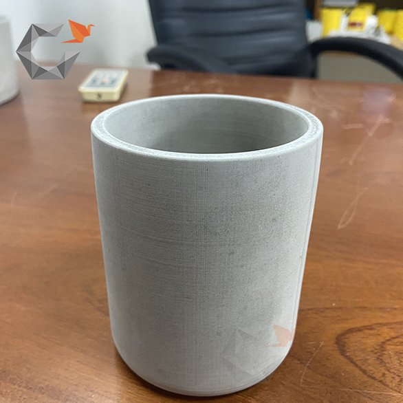 Chậu xi măng cap cấp Cori, chậu hình thang