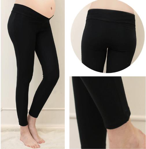 Combo 2 quần Bầu dài cạp chéo (2 màu: Đen+xám) Chất cotton co giãn 4 chiều