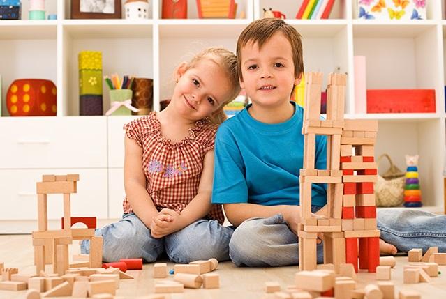 Bộ ghép hình nam châm bằng gỗ cho bé