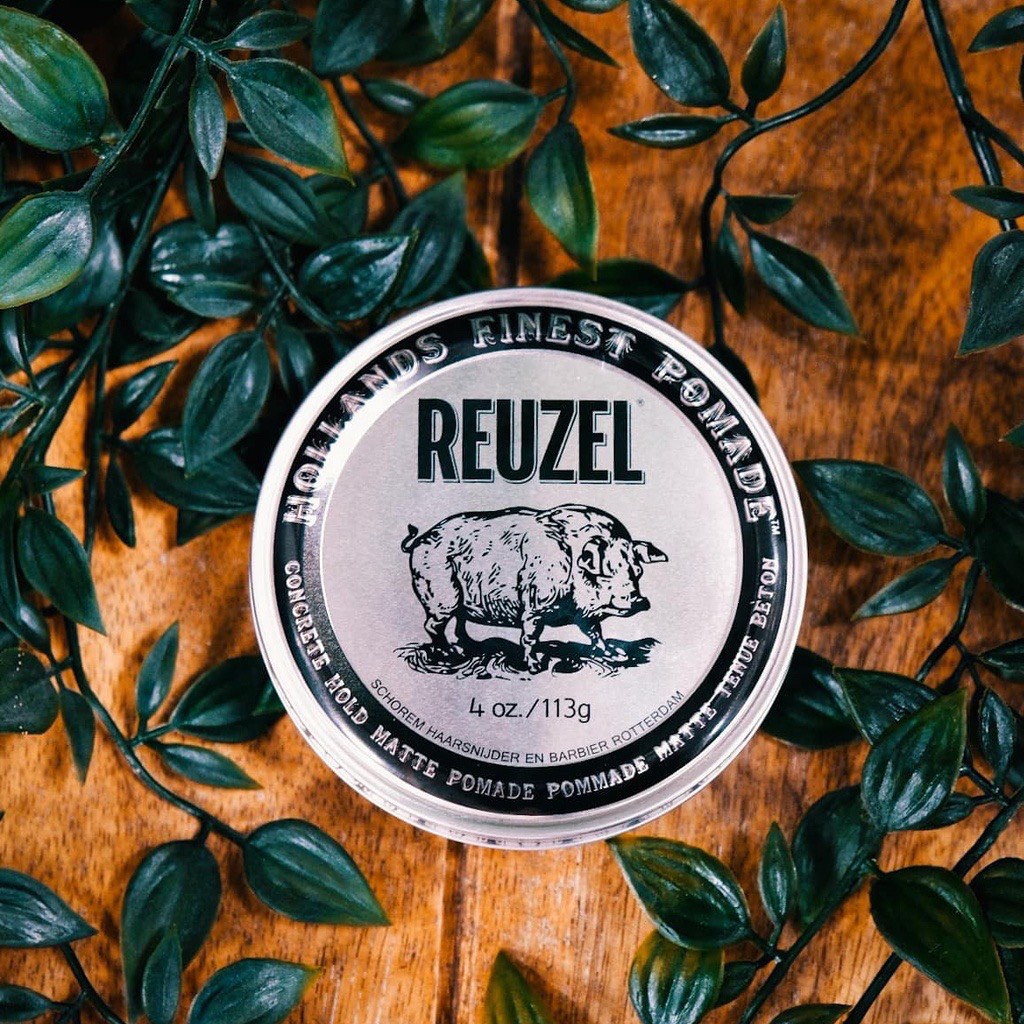 Sáp vuốt tóc Reuzel Concrete Hold Matte Pomade