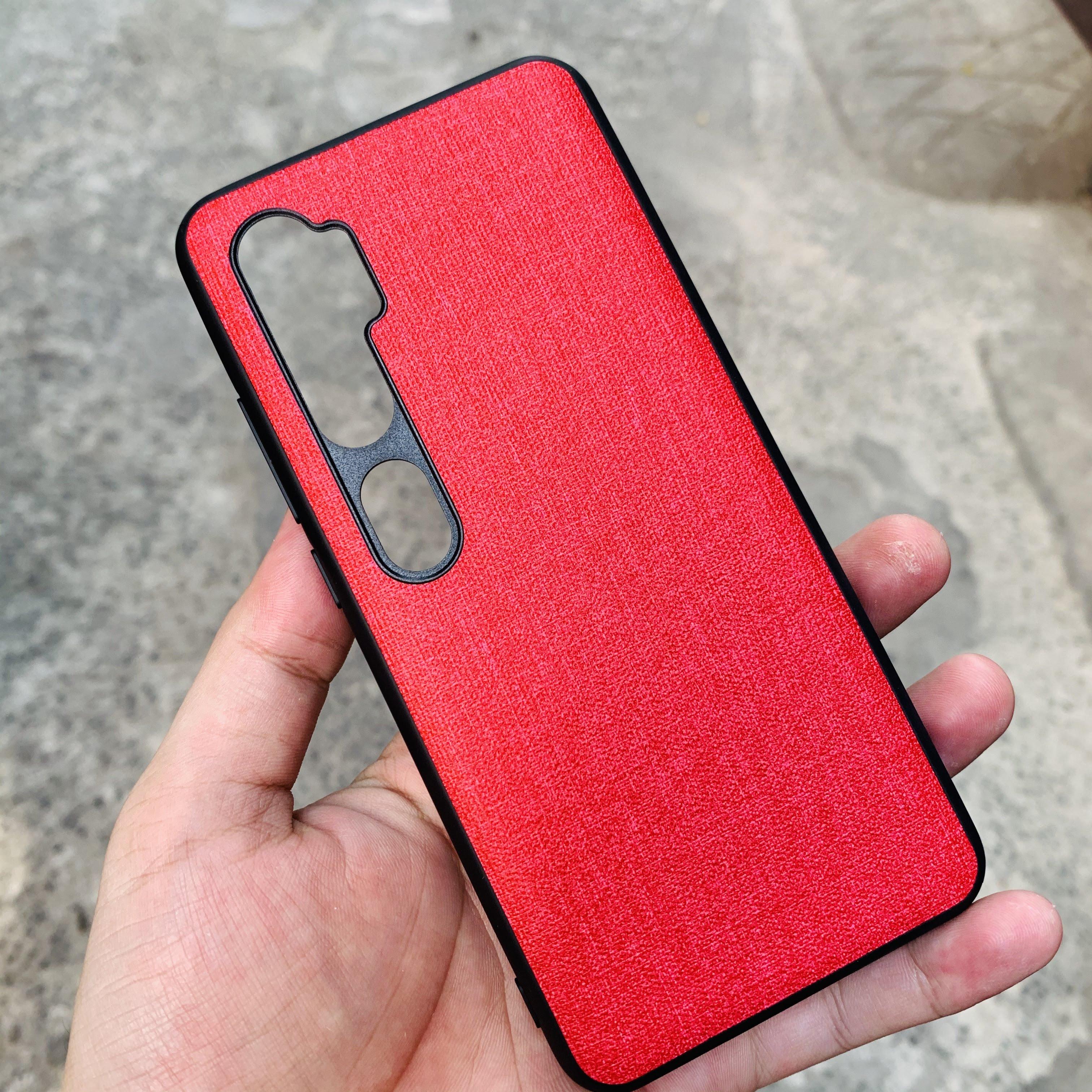 Ốp lưng xiaomi mi cc9 pro mi note 10 mi note 10 pro vải jean màu