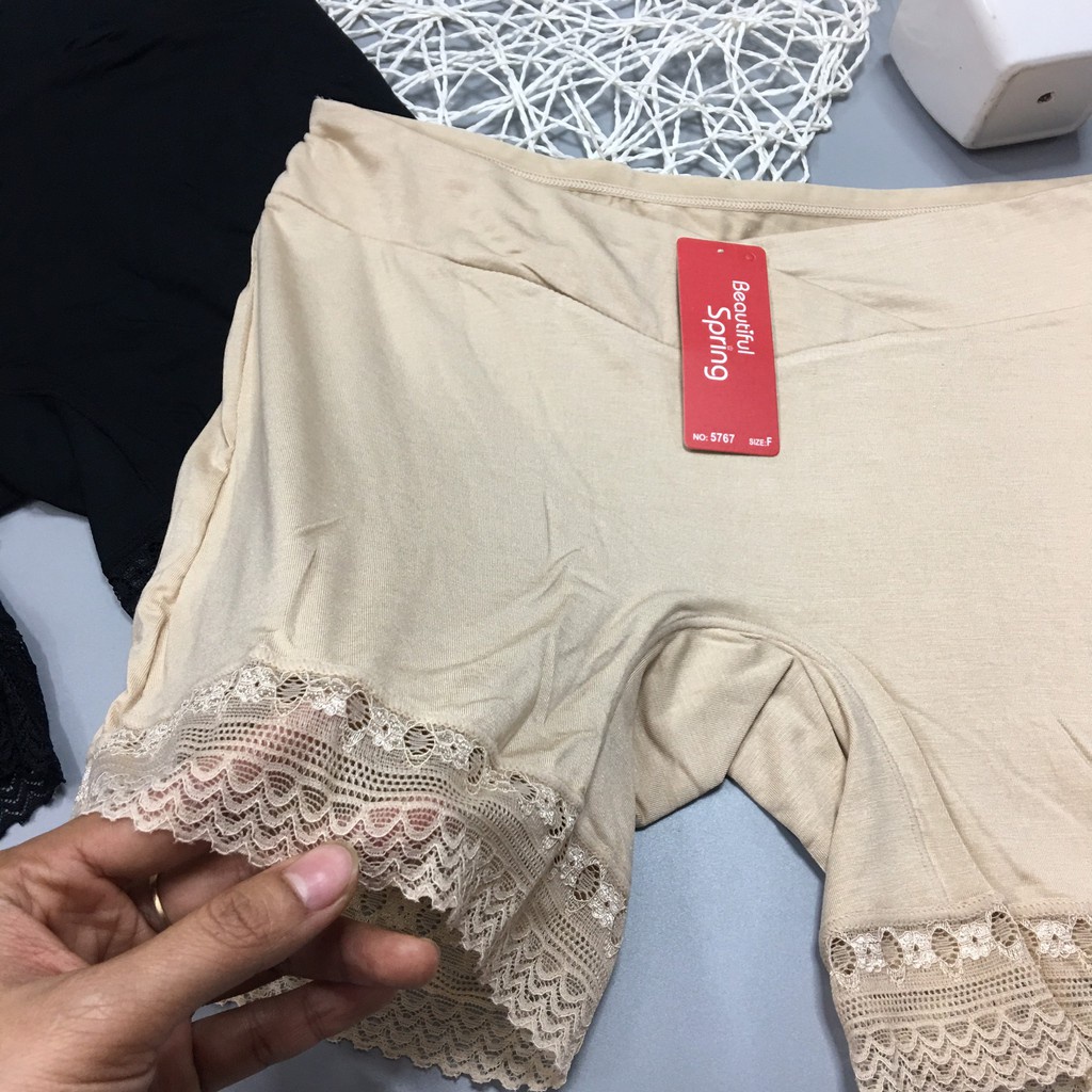 Quần váy bầu cotton Beautiful Spring 5767 – Quần chống cọ xát, co giãn 4 chiều, ôm bụng bầu