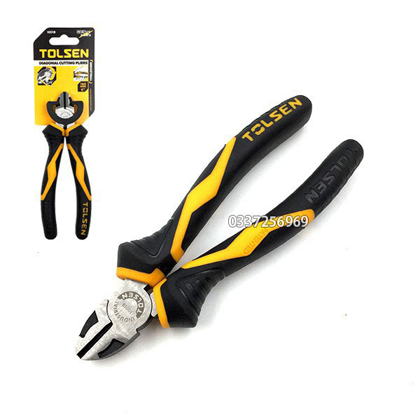 KỀM CẮT (CÔNG NGHIỆP) CẮT DÂY ĐIỆN CẮT KẼM 6''- 160mm - Thép CrV, xử lý đen bề mặt  hàng xuất Châu Âu ( giảm 20% lực tác động )