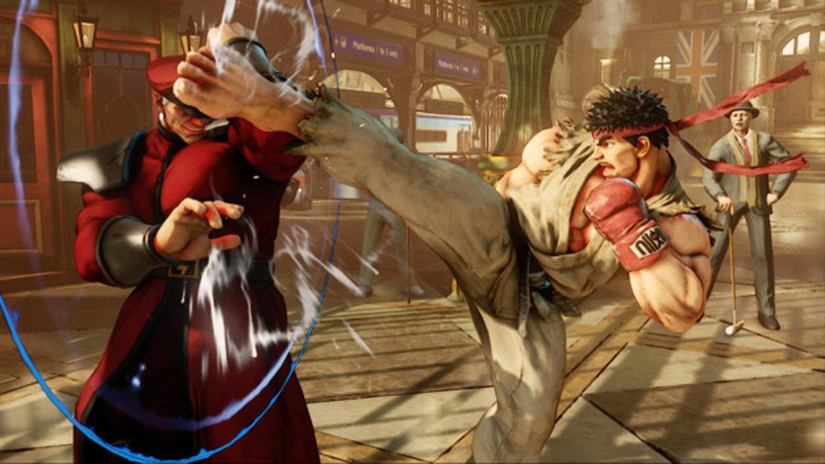 Đĩa trò chơi điện tử PS4 Street Fighter V
